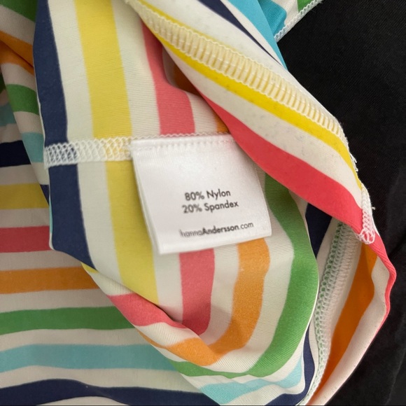 Hanna Andersson striped swim shirt - Picture 4 of 4